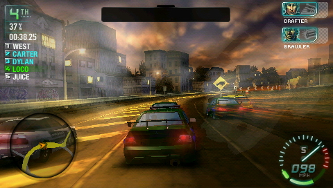 Need for Speed Carbon Own the City screenshot 3 for PSP
